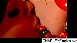 Charley And Her Sexy Girlfriend Engage In Lesbian Fucking With Oral And Pussy Play