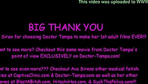 Ava Siren Undergoes Coach-Ordered Speculum Exam by Doctor Tampa at GirlsGoneGyno.
