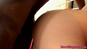 Classy Eurobabe Enjoys Interracial Encounter in Heels