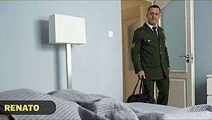 Best R&R Ever Made: Old and Young Clash as Daddy Cheats with Pierced Young Small Tits