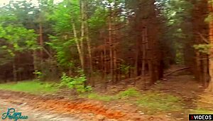 Cum Soaks My Pantyhose After Intense Rubbing in Public Russian Scene. Wet Kinky Action Outdoors.