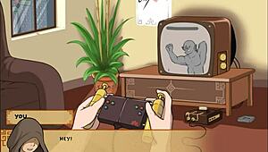 reviewing four elements trainer's all porn scenes in anime hentai game