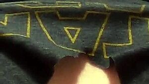 hey, watch this trans girl moaning with a hot cumshot. chubby solo action just for you on mobile!