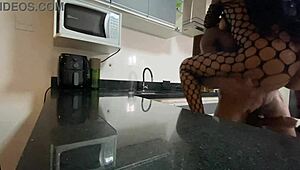 Vicky Menage fucked by Will Mastro's big cock in hard sex.