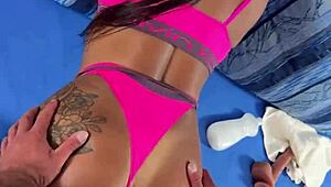 found a treasure in garage for anal doggystyle