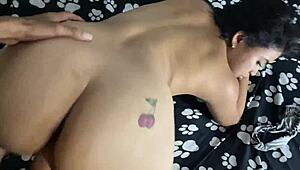 latina adicta al sexo me pide que me corra en su cara