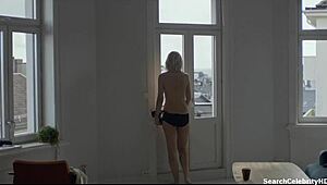 Ellen Dorrit Petersen goes nude in Blind 2014, showcasing big tits in steamy scenes.