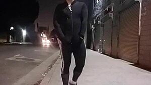 Latino Gay Bubble Butt Offering Holes on the Street