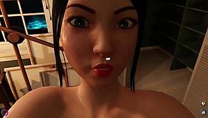 isn't amy cute eating my cum?