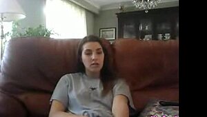 OMG, I’m So Nervous Showing My Pussy on Webcam in Public, Help!!