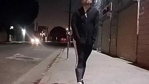 Latino Gay Bubble Butt Offering Holes on the Street