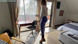 Public StepMom Gets Nasty Anal Creampie at Jewish Cousin's Remote Cabin