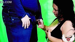 Sucking Cock Until Cumshot In Mouth And Swallowing Semen