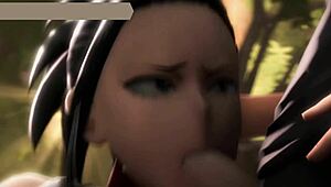 Pussy and ass pounding in 3D animation