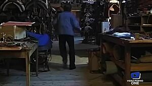 Wow, Elodie Chérie, Stunning Brunette Rebel, Gets Nailed in the Storeroom!