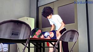 Mikoto Misaka and Kuroko Shirai getting wild with intense hentai sex! 🔥