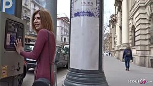 German Scout - Redhead Teen Mia Fucked At Model Job Casting