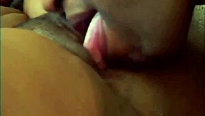 Ebony women getting fucked with big black cocks on the couch, their big tits bouncing everywhere.