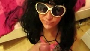 A compilation of 22 hot cumshots with swallowing scenes in HD