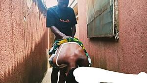 Hide and seek game with neighbor's daughter turns into outdoor fun