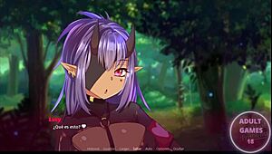 Lucy Faces Dating Challenges In This Anime Hentai Game Sequel