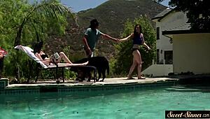 beautiful stepdaughter bouncing on my hard dick feels so right