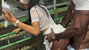 Coelhinha Fucks On Catwalk