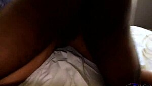 Asian Teen Sex Doll Robot—18yo Filipina Midget Violet Rae Rides Huge Black Cock!