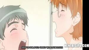 Japanese Teen 18+ Replaces My Hand with Hentai Fun