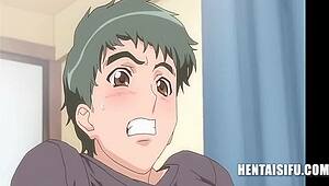 Japanska najstnica 18+ zamenja mojo roko z hentai zabavo