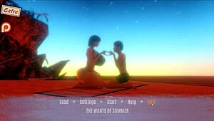 The wants of summer hentai game pornplay ep 10 i licked my step sister pussy on camera for her pornstar first shooting