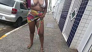 Exclamatory-Raw Incredible! Casal Mattos Swingers Hit Beach with Nympho for Wild Bathroom Double Action