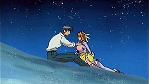 Big titty anime babe receives pussy licking.