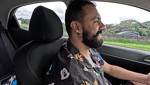 Exclamatory-Raw Incredible! Casal Mattos Swingers Hit Beach with Nympho for Wild Bathroom Double Action