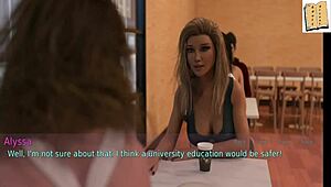 wife and mother-in-law get erotic in anime hentai 48!