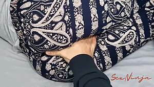 Unbelievable! My Curvy Step-Mom Can’t See Without Glasses But Still Takes It Deep!