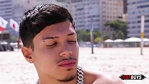 Mamando A Piroca Do Vendedor De Picole Que Conheci Na Praia