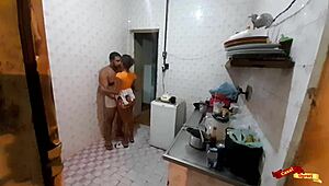 fucking stepdaughter anal in kitchen!