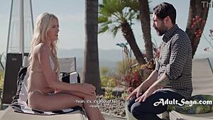 old men feel insecure with teen Skyler Storm and Tommy Pistol.