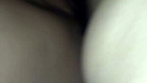 Asian teen receives creampie cumshot in intense session