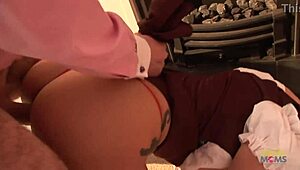 Gorgeous Chick Moans During Intense Drilling Session