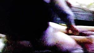 this group of black cocks banging a whore in a wild gangbang