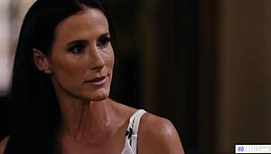 Hot stressed moms have lesbian sex