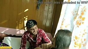 uh, my beautiful bhabhi, first time with devar, so cute, ya know?