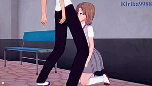 Mikoto Misaka and Kuroko Shirai getting wild with intense hentai sex! 🔥