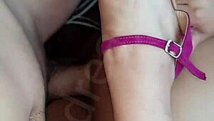 Follower requests whore heels worn during intense fucking, unable to refuse