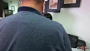 recording set - the subtle art of flirting - lunna real - rob carvalho - binho ted - complete scene on x vidros red