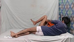 Intense POV fucking my horny Indian MILF wife at home