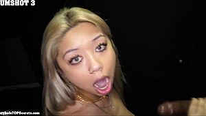 Fuck yeah, Gia, swallow that cum like you love it! 😜