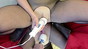 Masturbate With Hitachi Toy